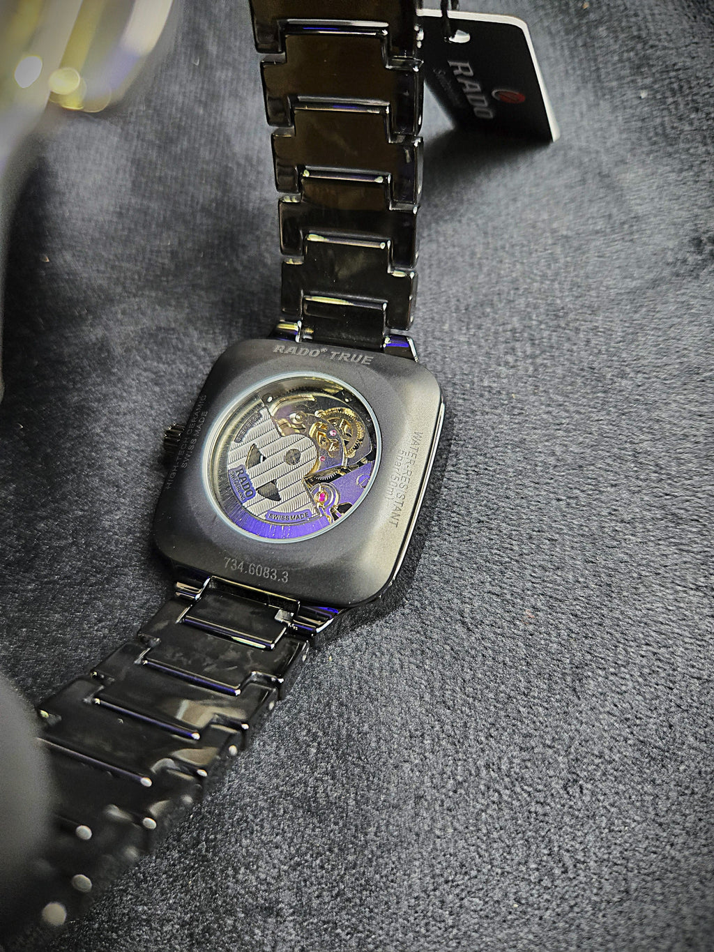 Rado True Square Automatic Skeleton