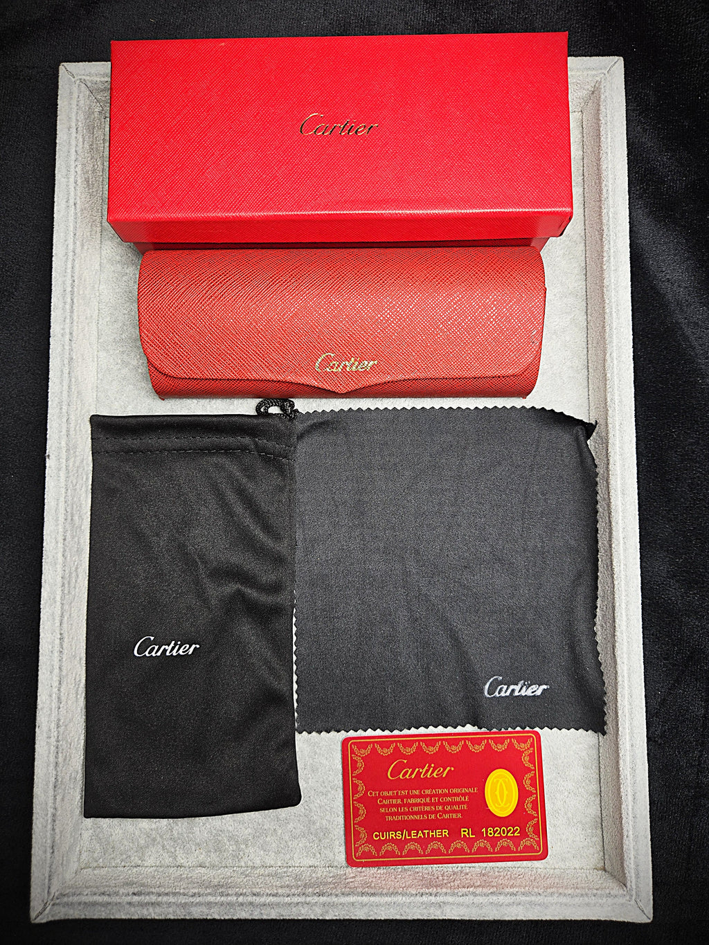 Cartier Luxury Wood Frame Glasses