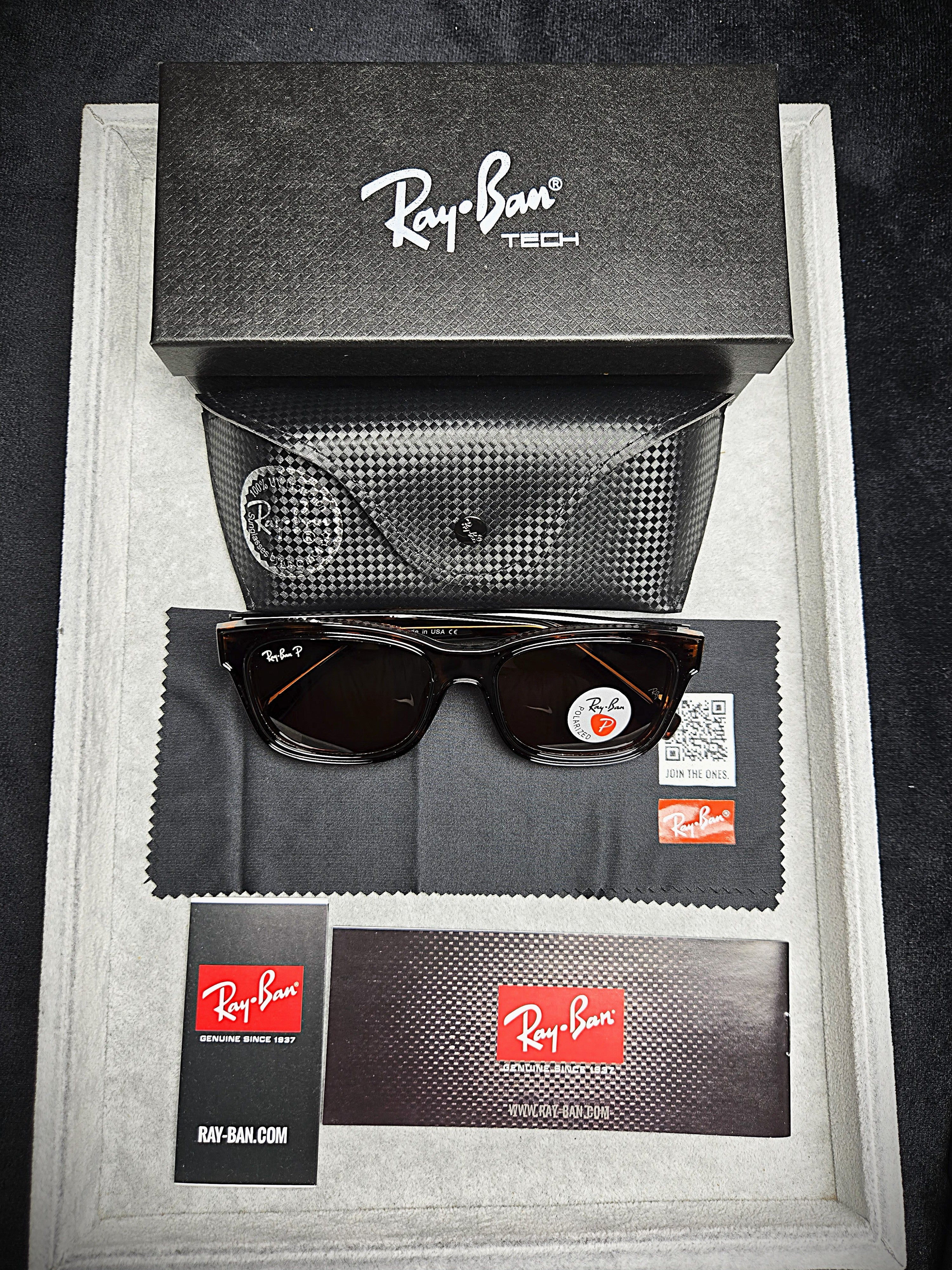 Ray-Ban Brown Lenses with Dark Brown Frame