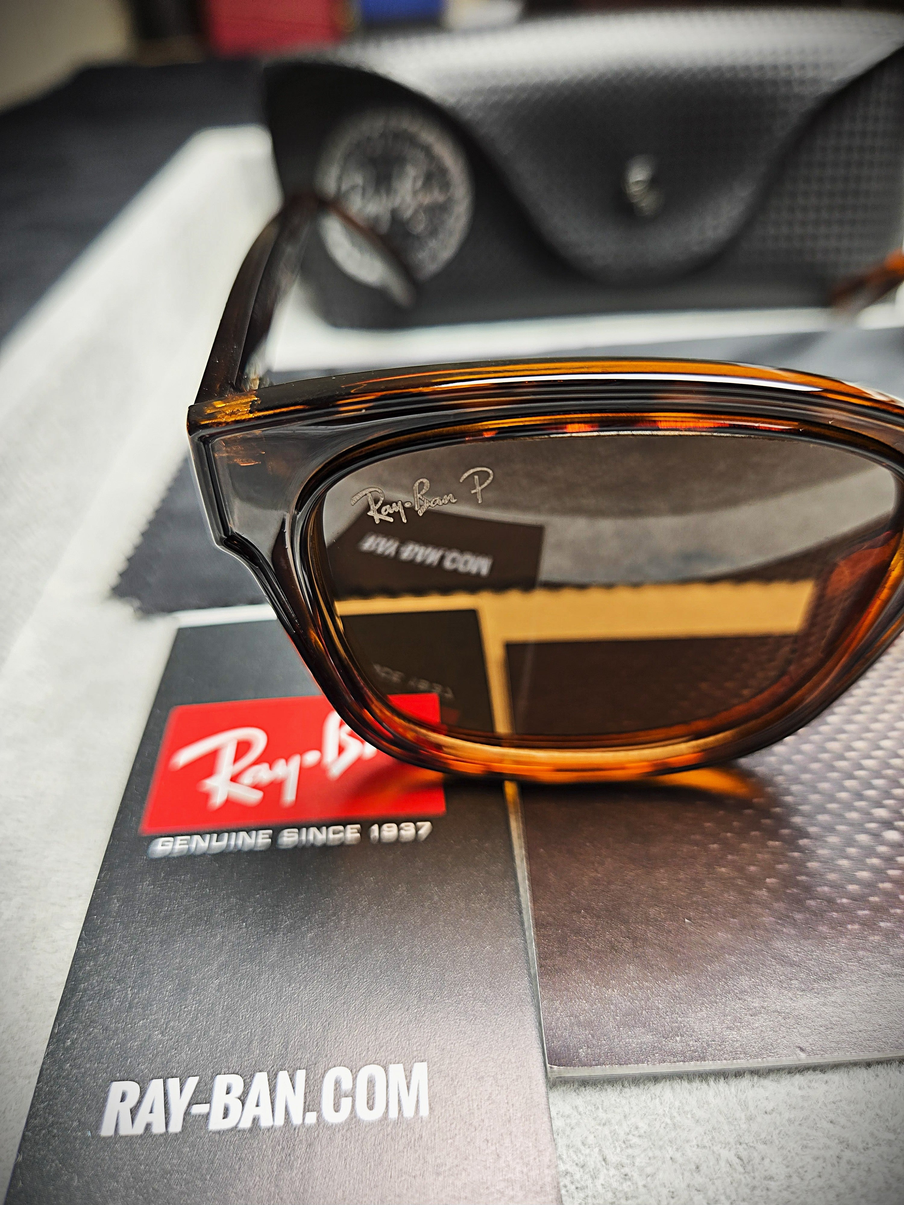 Ray-Ban Brown Lenses with Dark Brown Frame