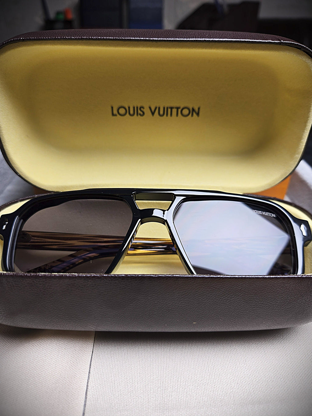 Louis Vuitton Luxury Rectangular Sunglasses