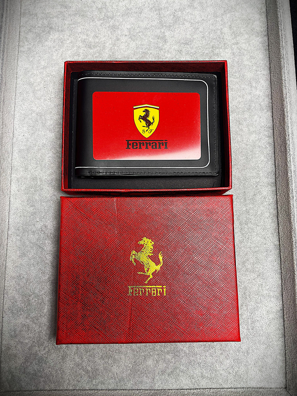 Ferrari Liner Logo Wallet