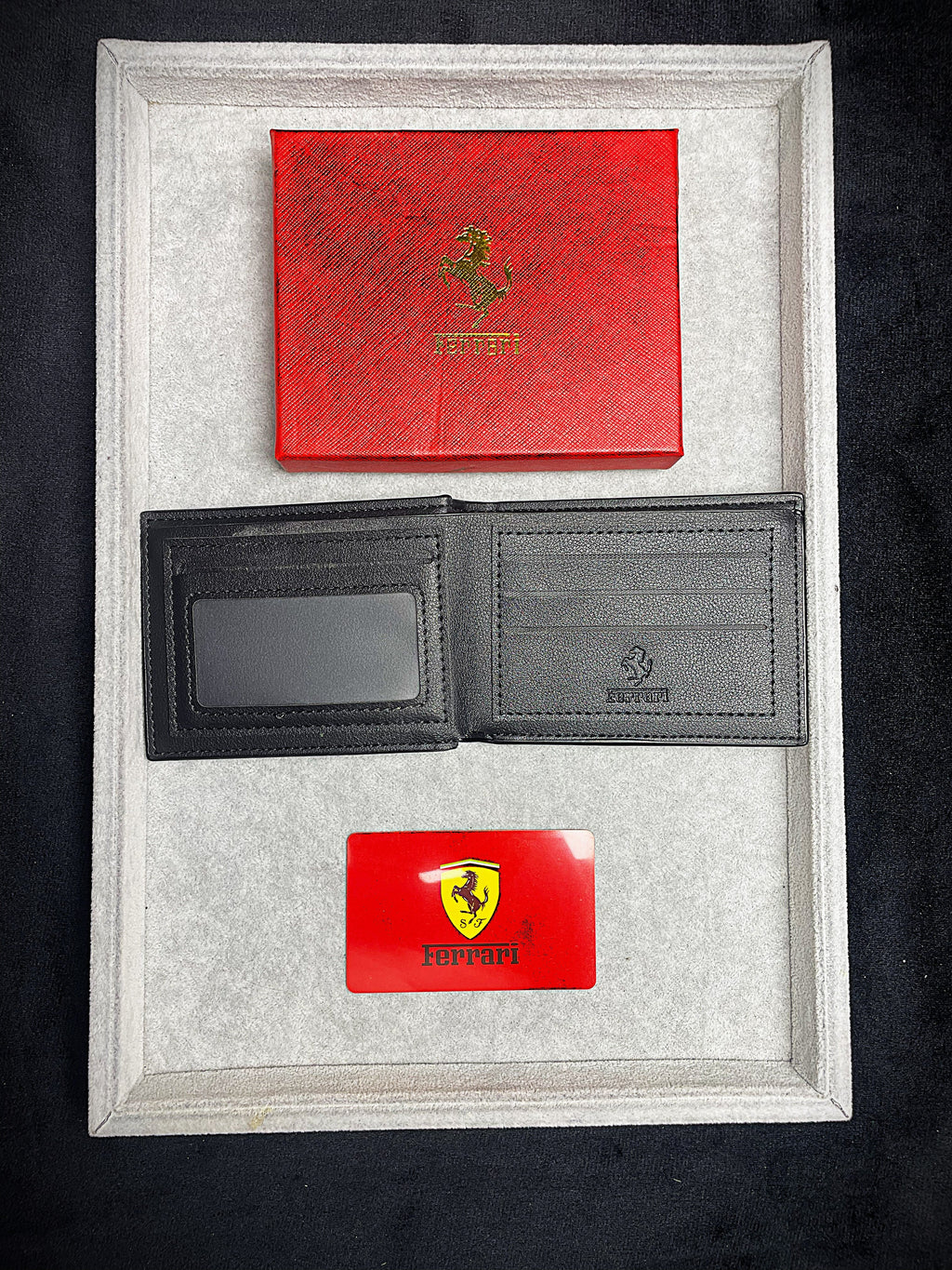 Ferrari Liner Logo Wallet